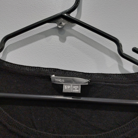 Vince Colourblock Striped Merino Wool Sweater - Picture 2 of 4